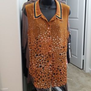 Cabi Cheers Blouse, sz L